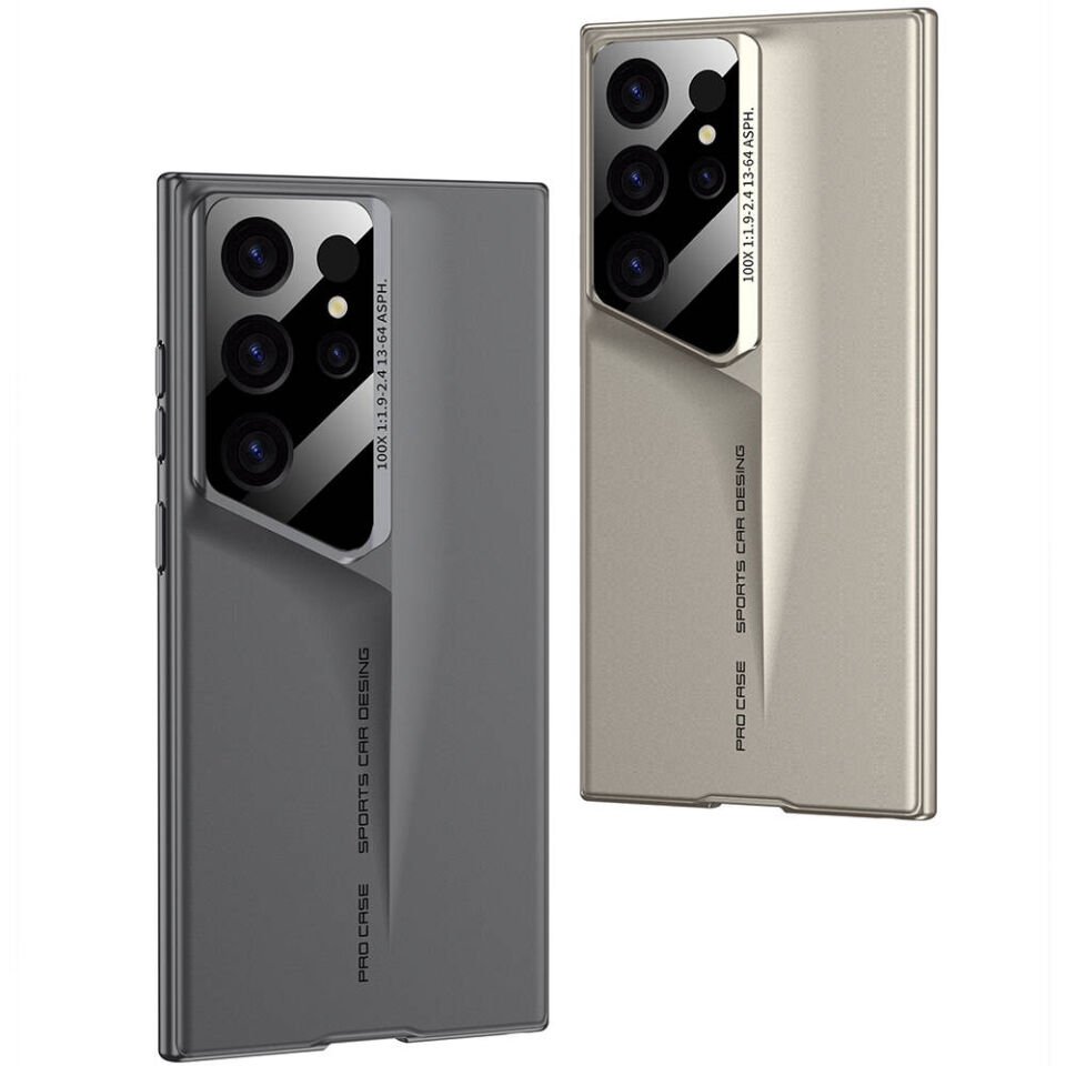 Samsung Galaxy S24 Ultra Kılıf Ultra İnce Kamera Korumalı Sert Rubber HEPTEKİLETİŞİM Procase Kapak