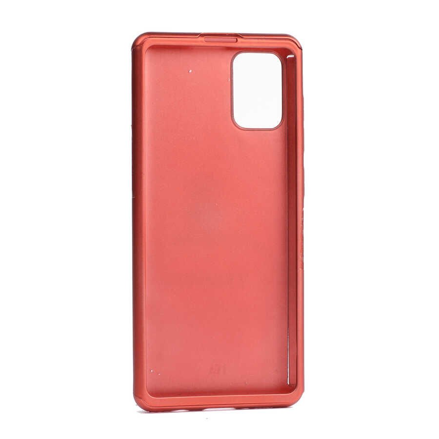 Galaxy A51 Kılıf HEPTEKİLETİŞİM 360 3 Parçalı Rubber Kapak