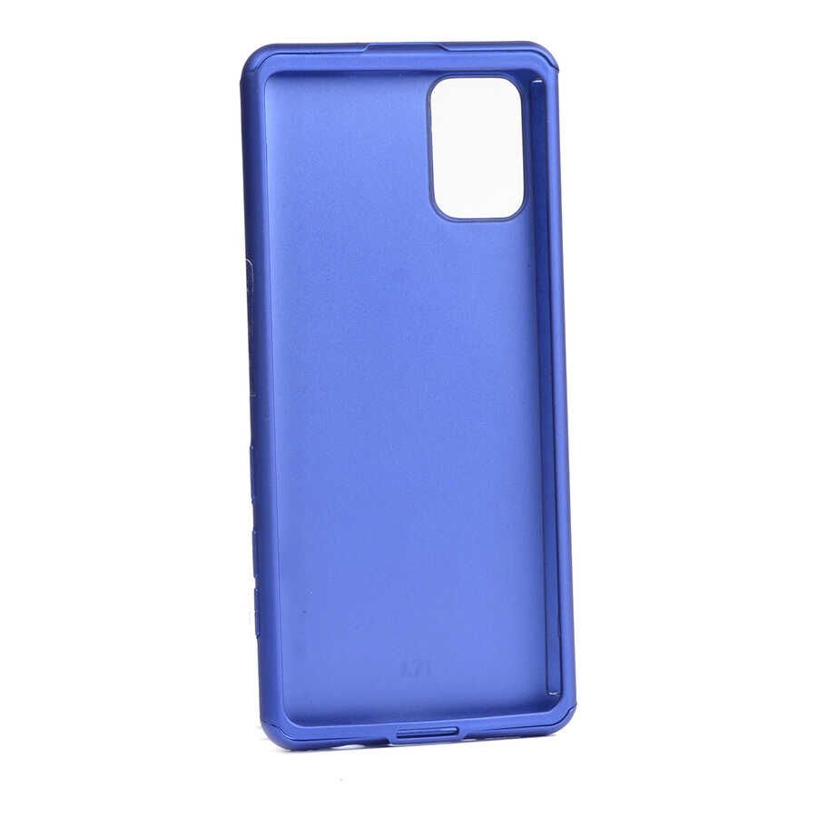 Galaxy A71 Kılıf HEPTEKİLETİŞİM 360 3 Parçalı Rubber Kapak
