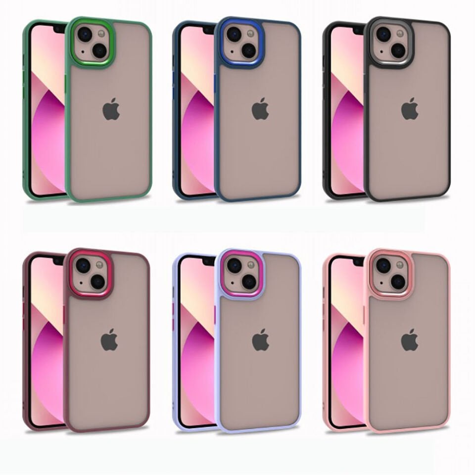Apple iPhone 13 Kılıf HEPTEKİLETİŞİM Flora Kapak