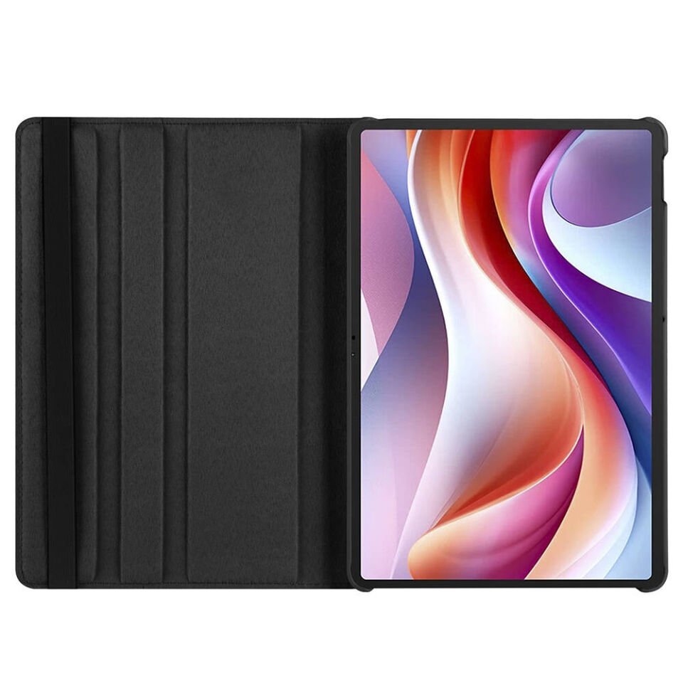 Lenovo M11 TB-330FU Dönebilen Standlı 360 Tam Korumalı Tablet KIlıf (D-T) Siyah