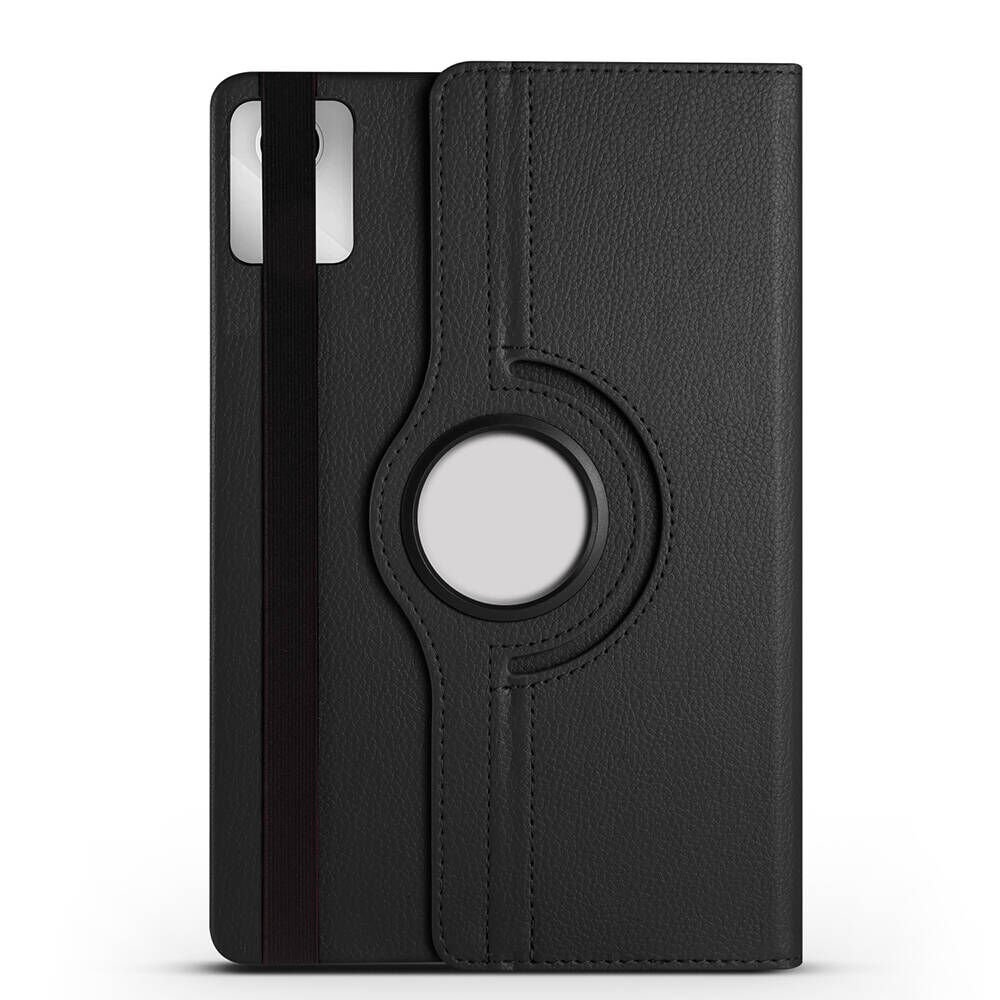 Lenovo M11 TB-330FU Dönebilen Standlı 360 Tam Korumalı Tablet KIlıf (D-T) Siyah