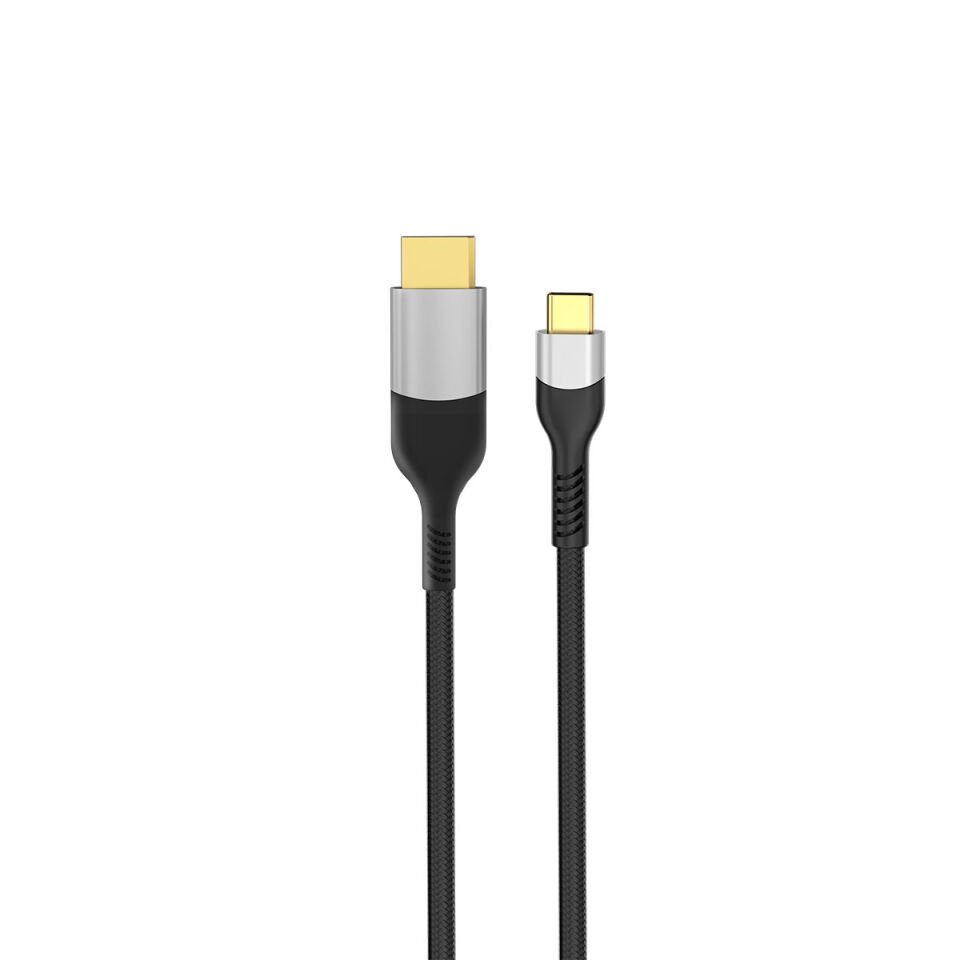 HEPTEKİLETİŞİM QG08 8K 60 Hz Görüntü Kalitesi Type-C to Display Port Kablo 3m