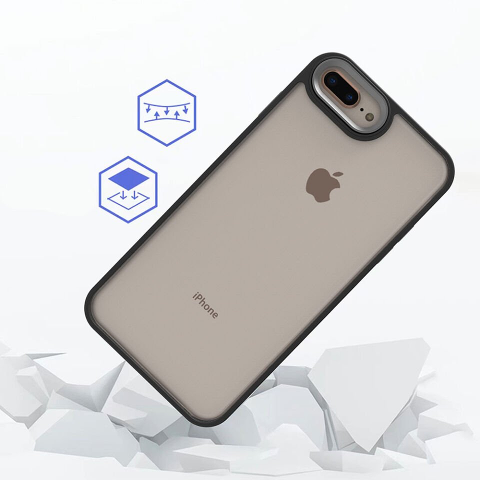 Apple iPhone 8 Plus Kılıf HEPTEKİLETİŞİM Flora Kapak