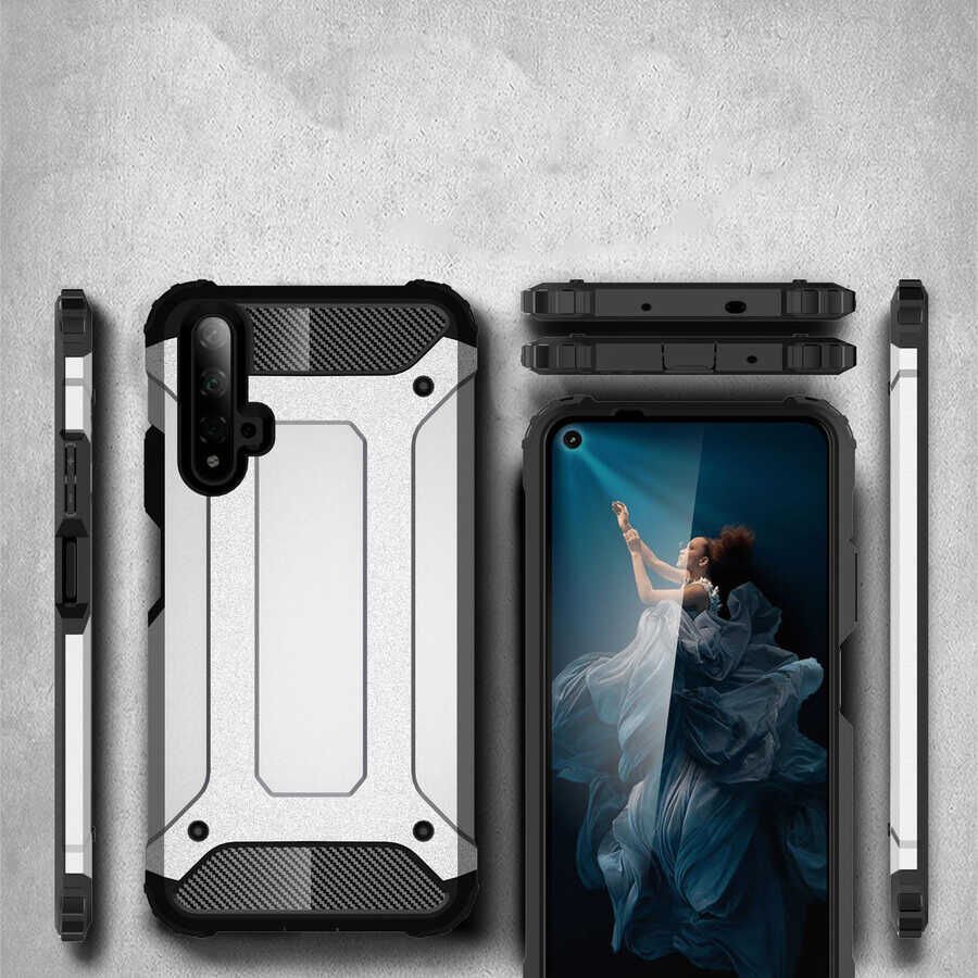 Huawei Honor 20 Kılıf HEPTEKİLETİŞİM Crash Silikon Kapak
