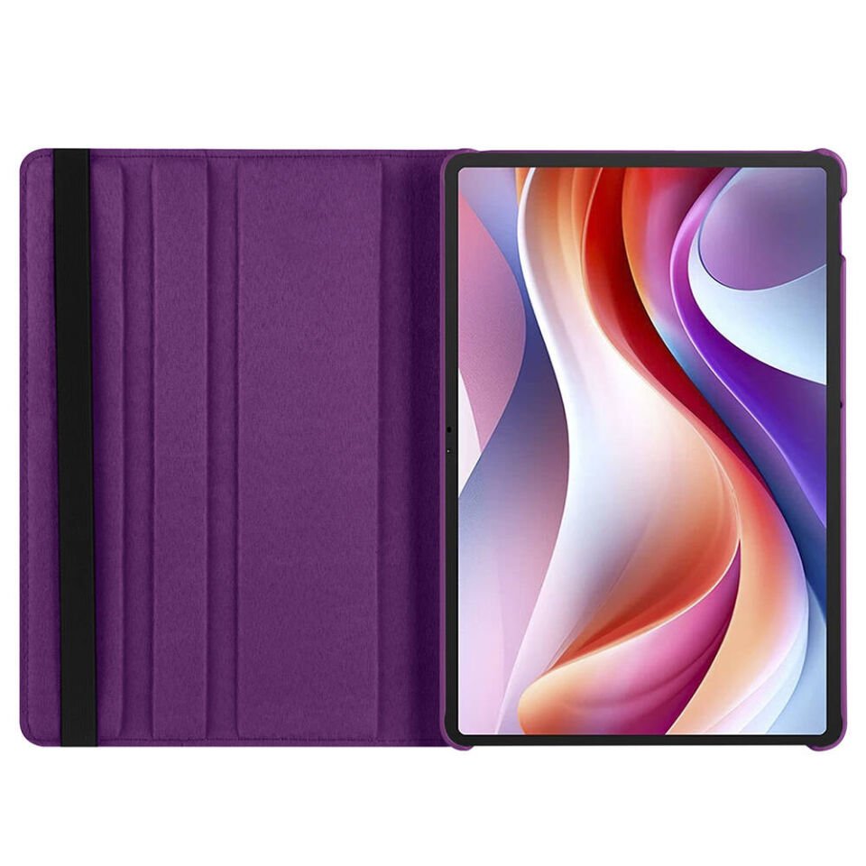 Lenovo M11 TB-330FU Dönebilen Standlı 360 Tam Korumalı Tablet KIlıf (D-T) Mavi