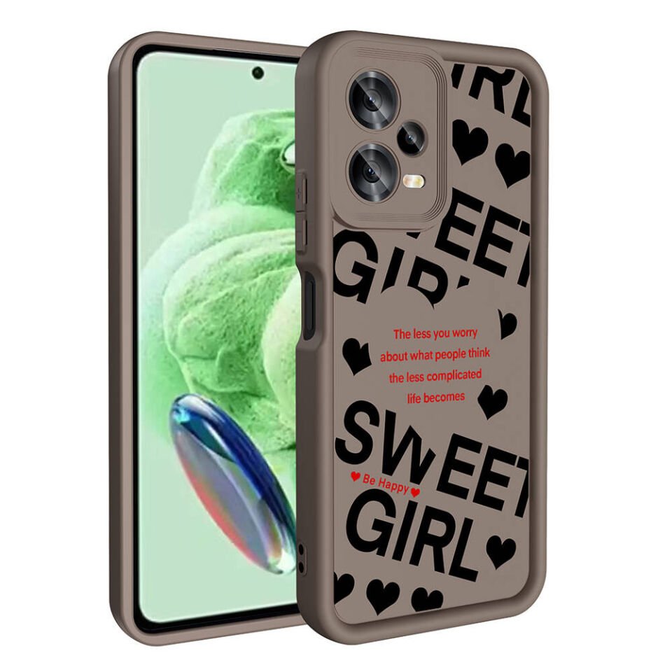 Xiaomi Redmi Note 12 5G Kılıf Kamera Korumalı Baskılı Arka Yüzey HEPTEKİLETİŞİM Klas Kapak