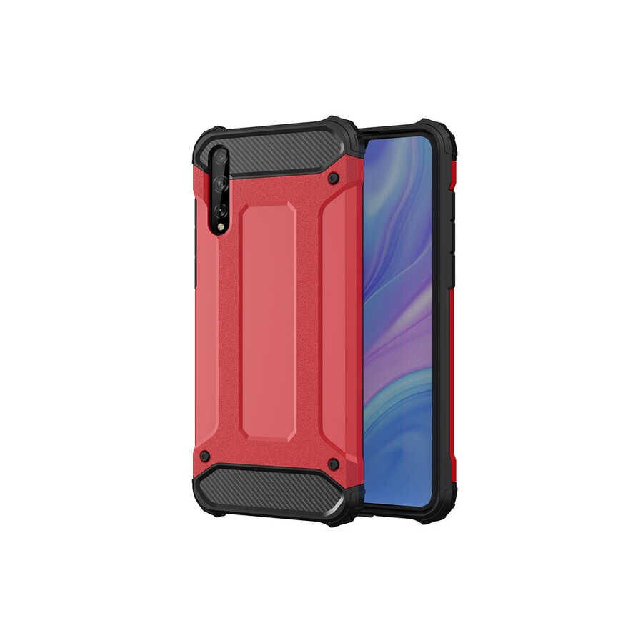 Huawei P Smart S (Y8P) Kılıf HEPTEKİLETİŞİM Crash Silikon Kapak