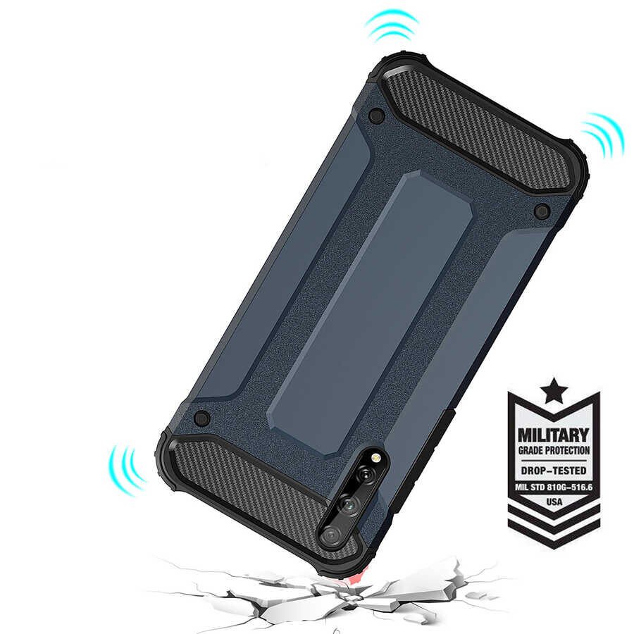 Huawei P Smart S (Y8P) Kılıf HEPTEKİLETİŞİM Crash Silikon Kapak