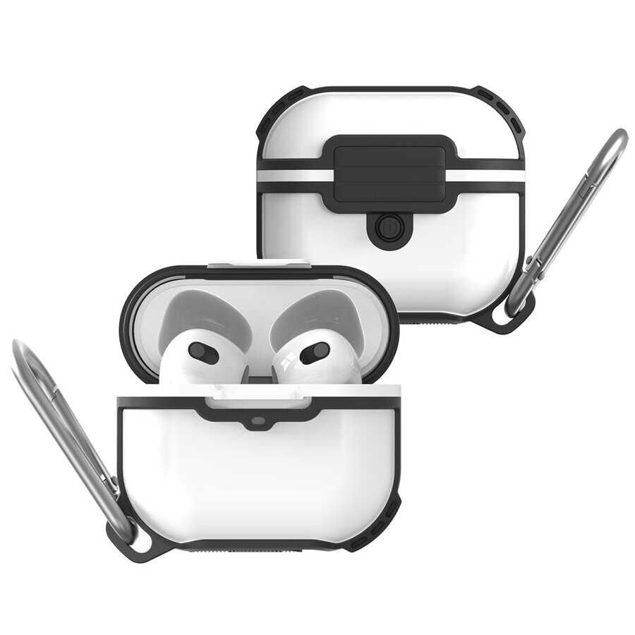 Apple Airpods 3. Nesil HEPTEKİLETİŞİM Airbag 16 Silikon 1-1 Su Geçirmez Kılıf