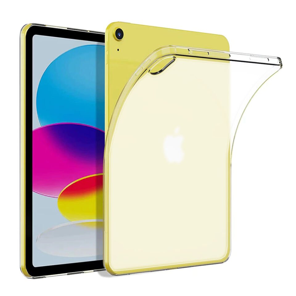 Apple iPad 10.9 2022 (10.Nesil) Kılıf HEPTEKİLETİŞİM Tablet Süper Silikon Kapak