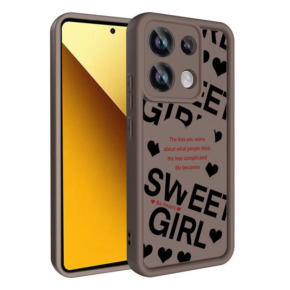 Xiaomi Redmi Note 13 Pro 4G Kılıf Kamera Korumalı Baskılı Arka Yüzey HEPTEKİLETİŞİM Klas Kapak