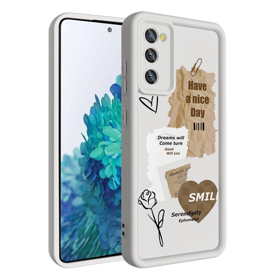 Samsung Galaxy S20 FE Kılıf Kamera Korumalı Baskılı Arka Yüzey HEPTEKİLETİŞİM Klas Kapak