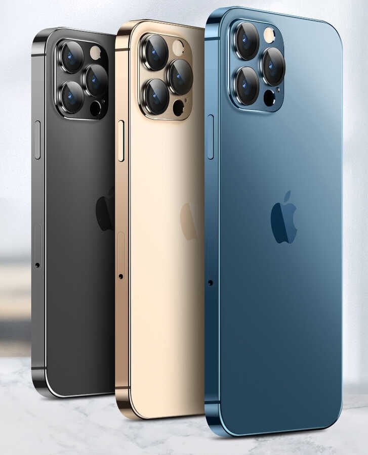 Apple iPhone 14 Pro Kamera Lens Koruyucu Kolay Takma Aparatlı Metal Malzemeli (CL-03) Mor