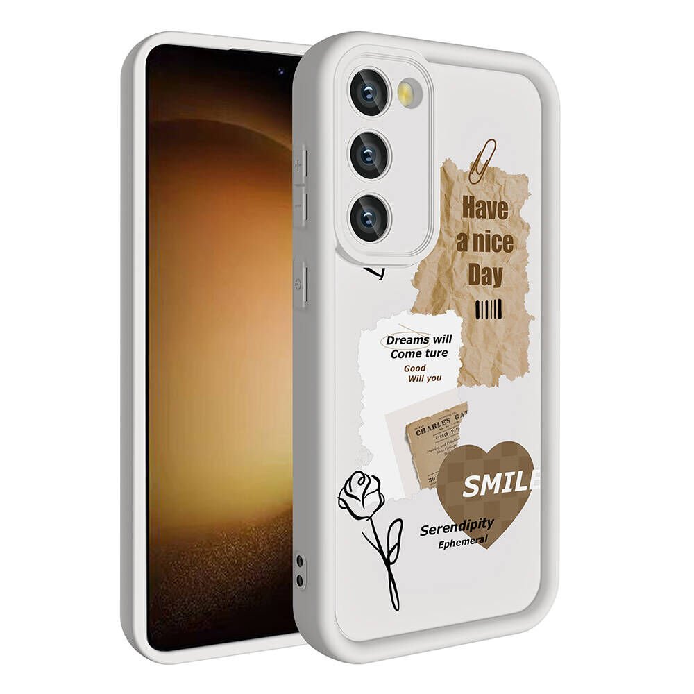 Samsung Galaxy S23 Kılıf Kamera Korumalı Baskılı Arka Yüzey HEPTEKİLETİŞİM Klas Kapak