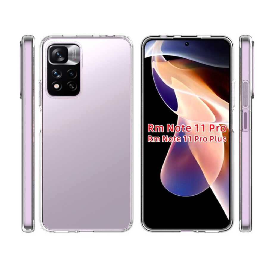 Xiaomi Redmi Note 11 Pro Plus 5G Kılıf HEPTEKİLETİŞİM Süper Silikon Kapak