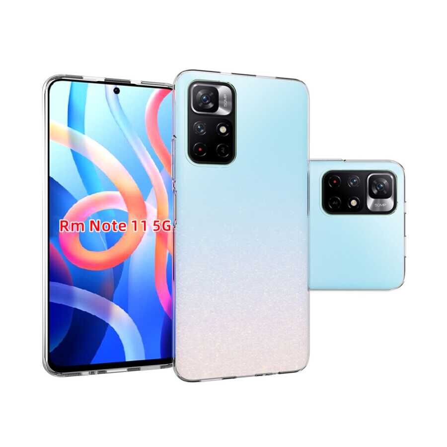 Xiaomi Redmi Note 11T 5G Kılıf HEPTEKİLETİŞİM Süper Silikon Kapak