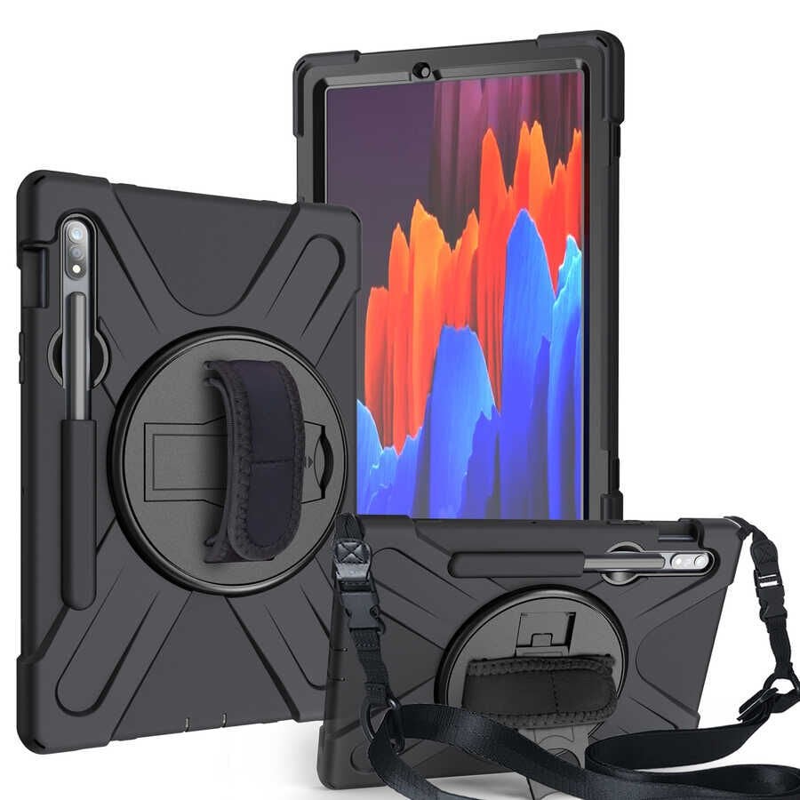 Galaxy Tab S7 T870 Kılıf HEPTEKİLETİŞİM Defender Tablet Silikon