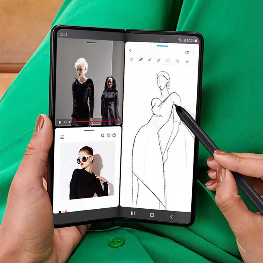 Samsung Galaxy Z Fold 3 Wiwu Dokunmatik Çizim Kalemi