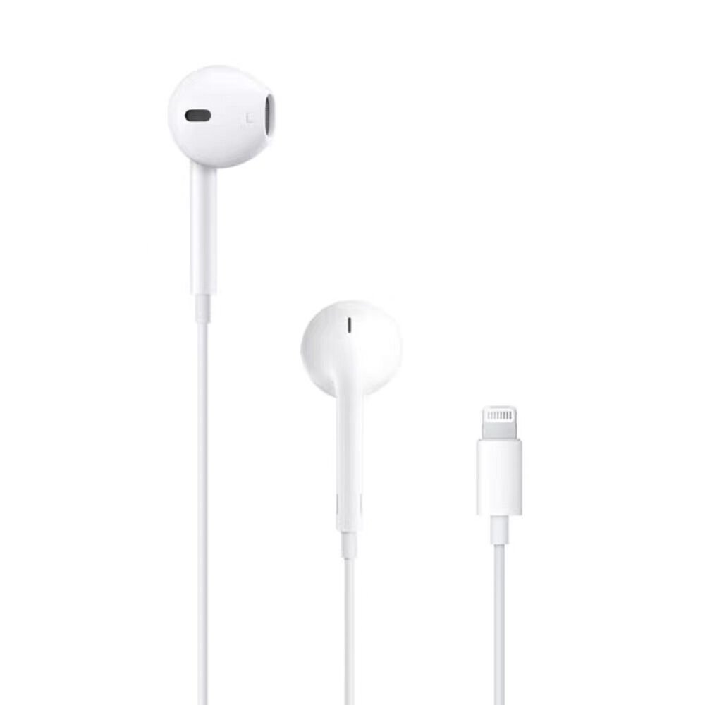 Lightning Kulaklık İphone Kulaklık Gürültü Önleyici Mikrofon (ER07) Beyaz