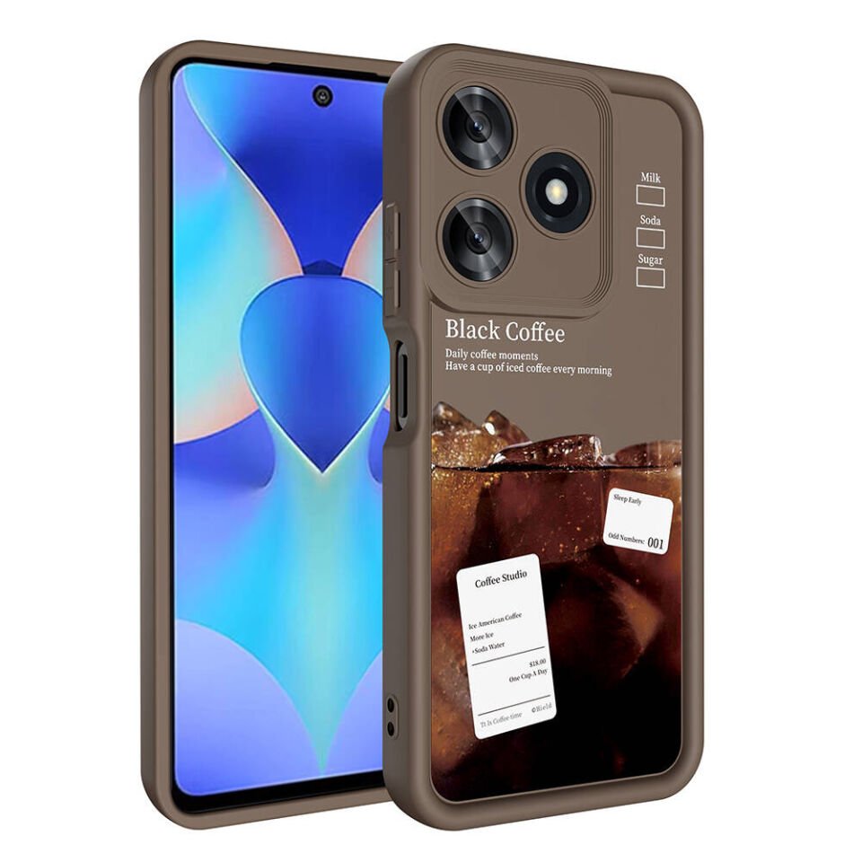 Tecno Spark 10 4G Kılıf Kamera Korumalı Baskılı Arka Yüzey HEPTEKİLETİŞİM Klas Kapak