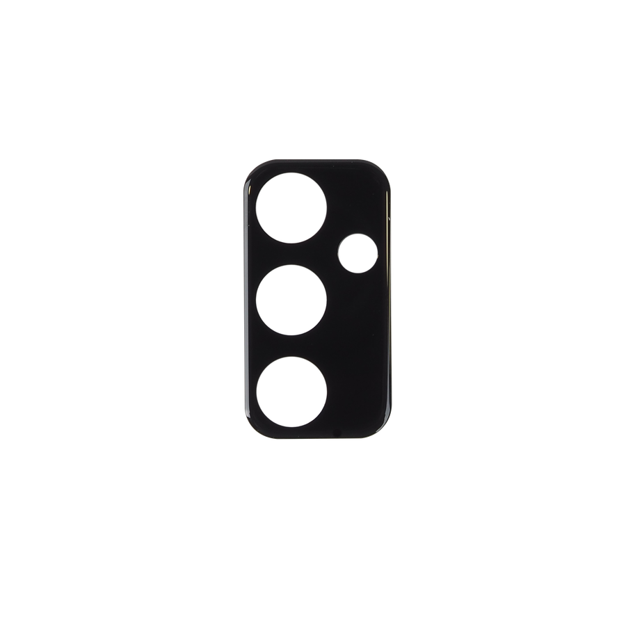 Samsung Galaxy M52 Kamera Lens Koruyucu Siyah Çerçeveli Korunaklı (3D K.C) Siyah