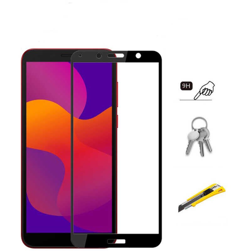 Huawei Y5P HEPTEKİLETİŞİM Kenarları Kırılmaya Dayanıklı Cam Ekran Koruyucu