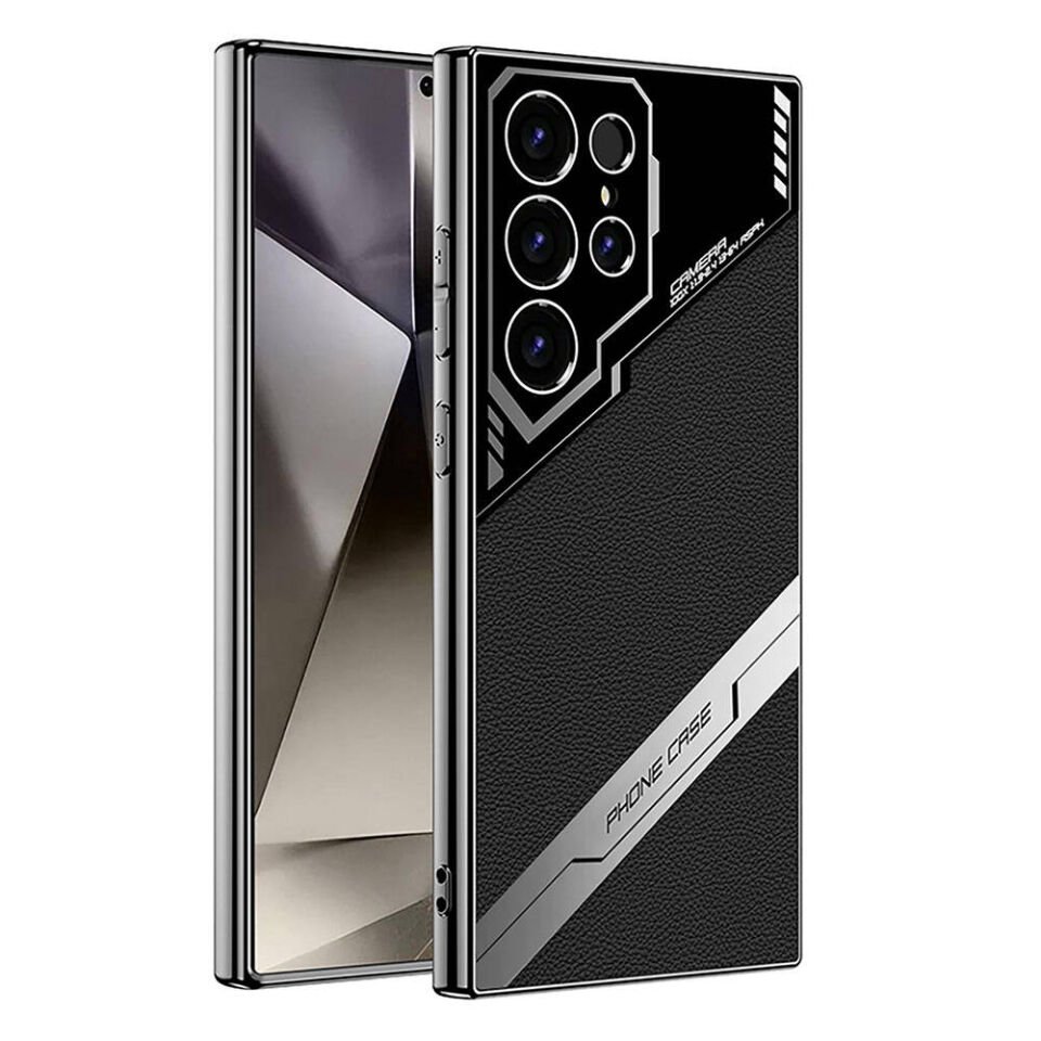 Samsung Galaxy S24 Ultra Kılıf Kamera Korumalı Suni Deri Tasarım HEPTEKİLETİŞİM Yeni Seri Procase Kapak