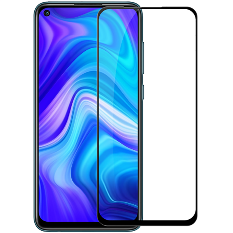 Xiaomi Redmi Note 9 HEPTEKİLETİŞİM Kenarları Kırılmaya Dayanıklı Cam Ekran Koruyucu