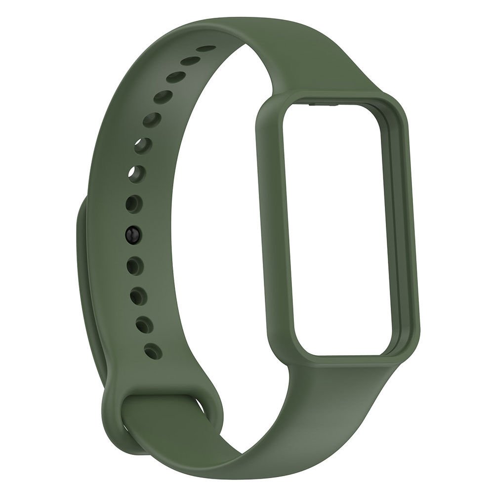 Xiaomi Redmi Smart Band 2 Silikon Kordon Mat Soft Yapılı Tasarım (KRD-87) Koyu Yeşil