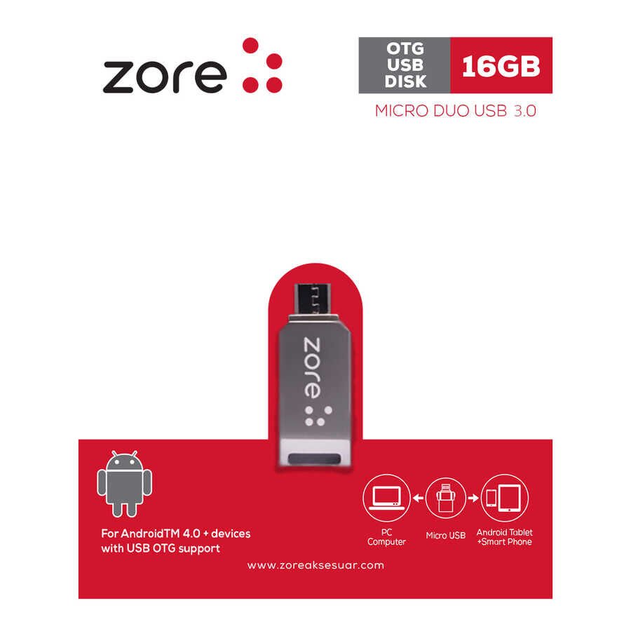HEPTEKİLETİŞİM 3.0 Micro Metal OTG 16 GB
