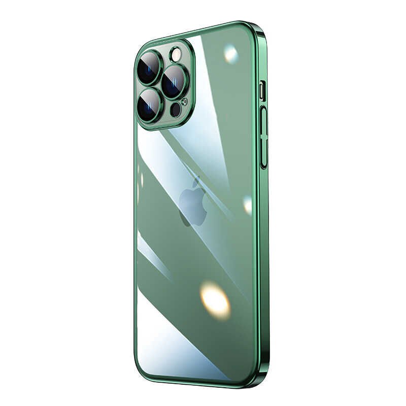 Apple iPhone 13 Pro Max Kılıf Sert PC Renkli Çerçeveli HEPTEKİLETİŞİM Riksos Kapak
