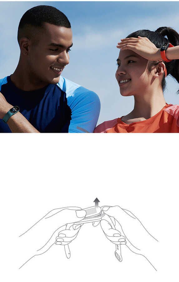 Xiaomi Mi Band 6 HEPTEKİLETİŞİM Klasik Kordon