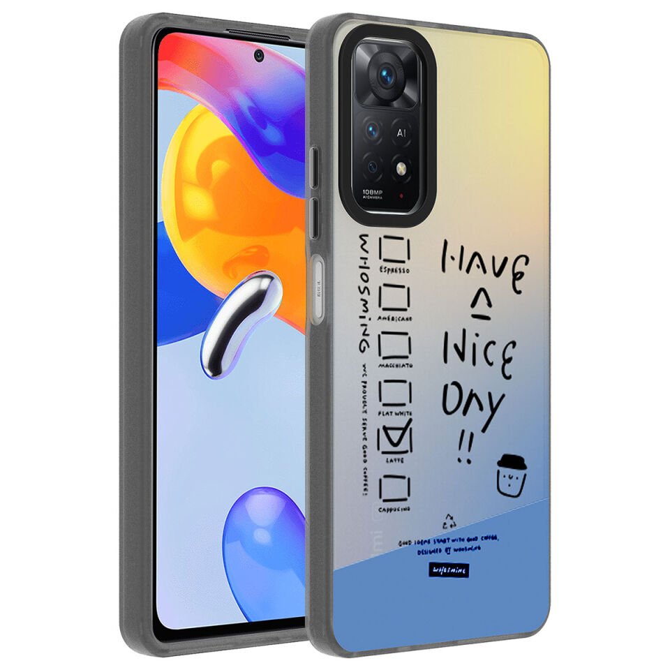 Xiaomi Redmi Note 12 Pro 4G Kılıf Desenli HEPTEKİLETİŞİM Dragon Sert Kapak