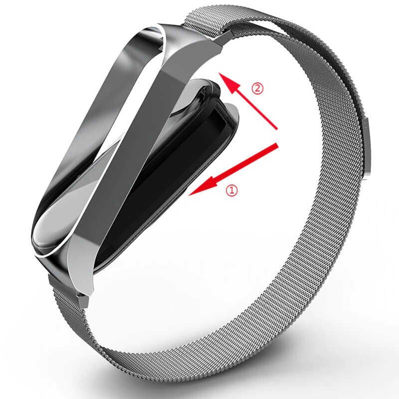 Xiaomi Mi Band 6 HEPTEKİLETİŞİM KRD-01 Metal Kordon