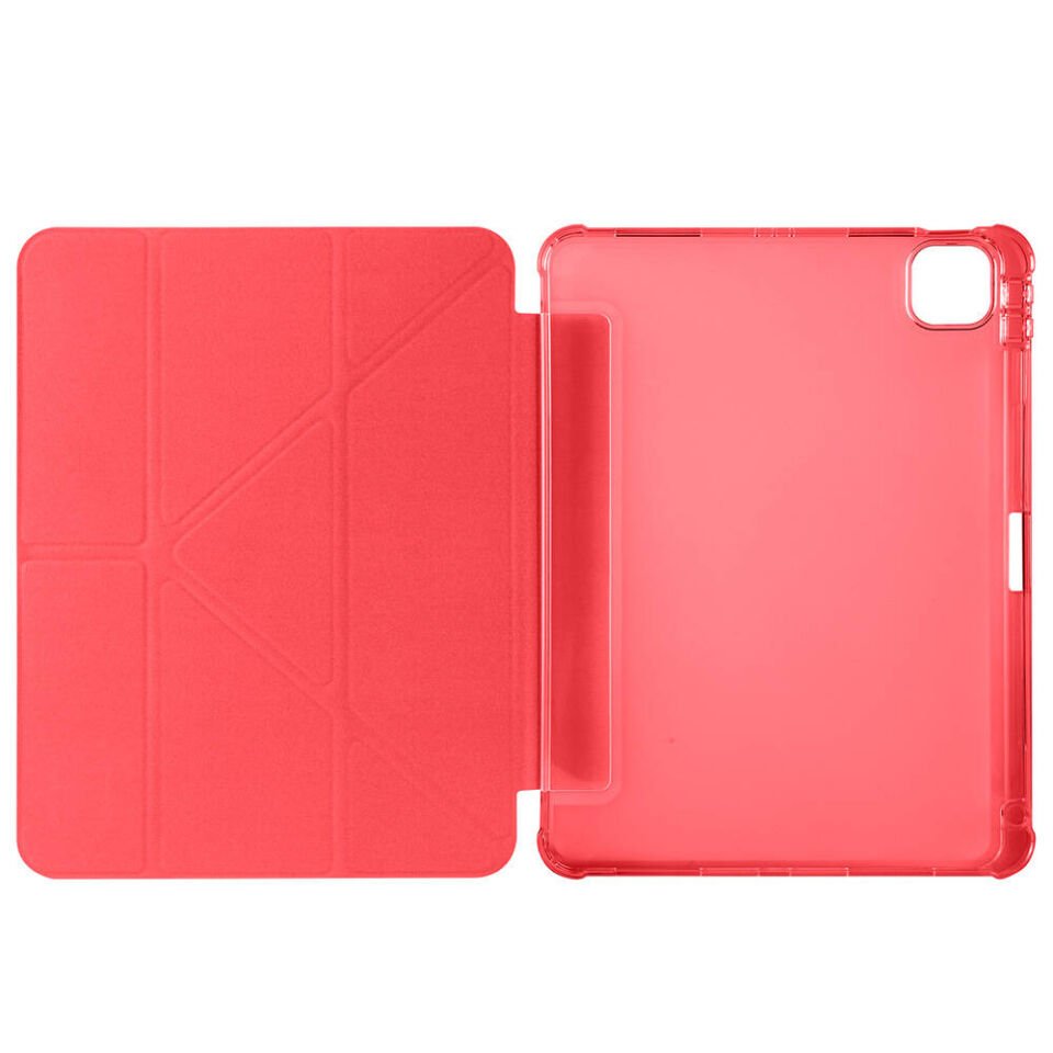 Apple iPad Air 11 2024 Kılıf HEPTEKİLETİŞİM Tri Folding Kalem Bölmeli Standlı Kılıf