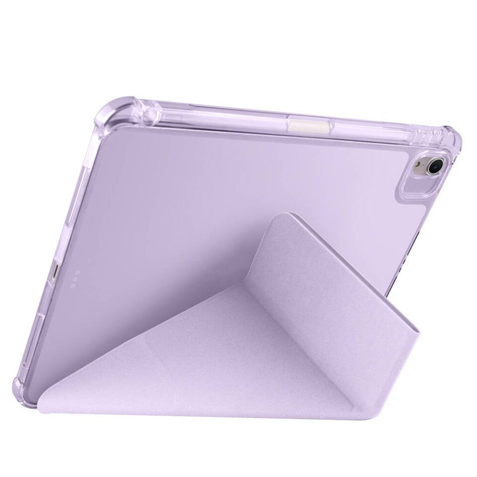 Apple iPad Air 11 2024 Kılıf HEPTEKİLETİŞİM Tri Folding Kalem Bölmeli Standlı Kılıf