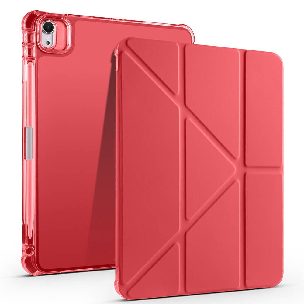 Apple iPad Air 11 2024 Kılıf HEPTEKİLETİŞİM Tri Folding Kalem Bölmeli Standlı Kılıf
