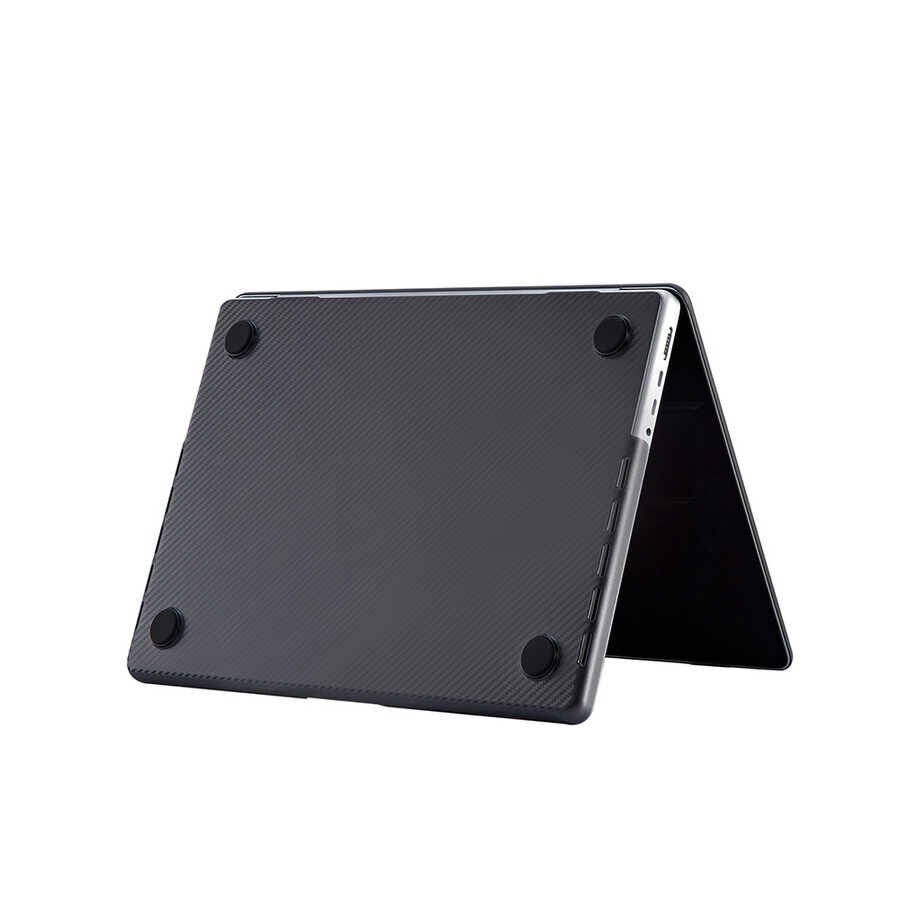 Apple Macbook 14.2' 2021 A2442 HEPTEKİLETİŞİM MSoft Carbon Fiber Tasarımlı Kapak