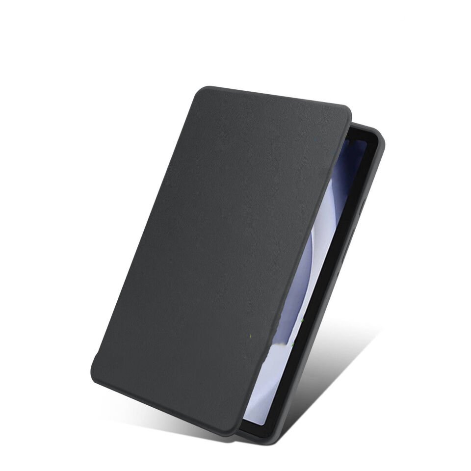 Samsung Galaxy Tab A9 8.7'' inç X110 Kılıf Kalemlikli Standlı Uyku Modlu Akıllı Kapak (TER) Lavendery Gray