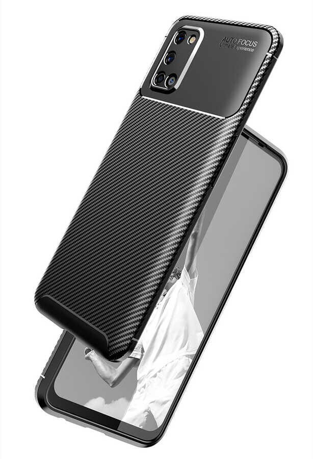 Oppo A92 Kılıf HEPTEKİLETİŞİM Negro Silikon Kapak