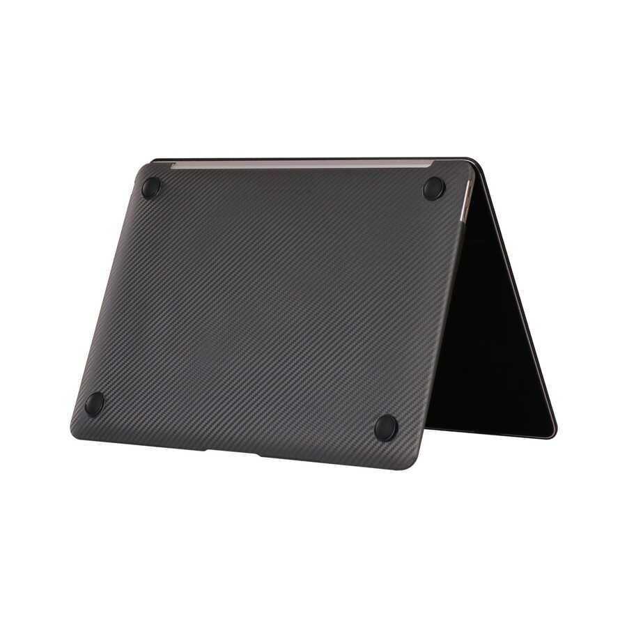 Apple Macbook 13.3' Air 2020 A2337 HEPTEKİLETİŞİM MSoft Carbon Fiber Tasarımlı Kapak