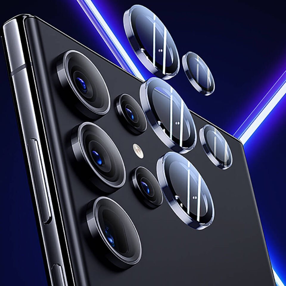 Samsung Galaxy S24 Ultra Oleofobik ​Anti-Reflective Benks Glass Warrior Safir Kamera Lens Koruyucu
