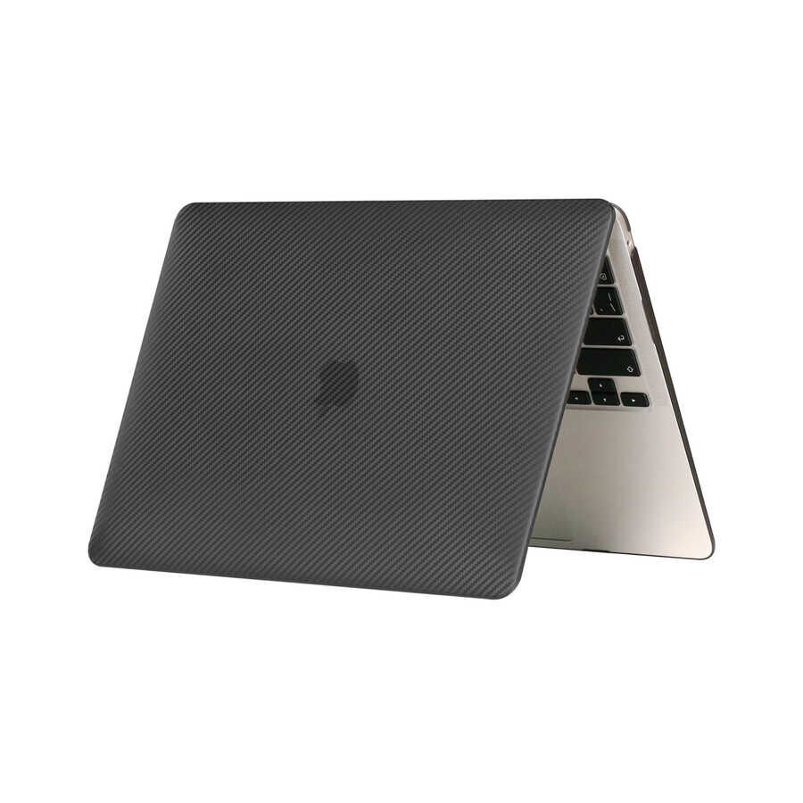 Apple Macbook 13.3' Pro 2020 A2338 HEPTEKİLETİŞİM MSoft Carbon Fiber Tasarımlı Kapak