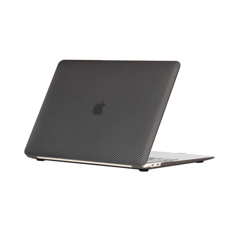 Apple Macbook 13.3' Pro 2020 A2338 HEPTEKİLETİŞİM MSoft Carbon Fiber Tasarımlı Kapak