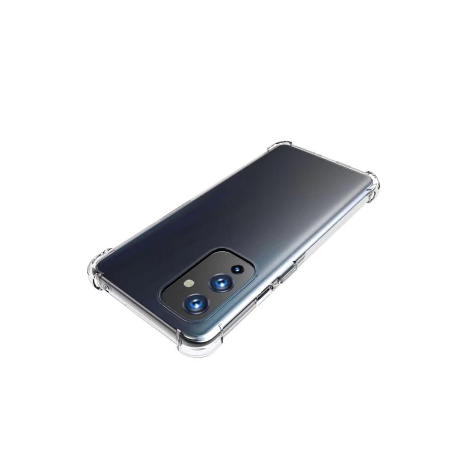 One Plus 9 Şeffaf Kılıf Köşelerde Darbelere Karşı Ultra Kalınlık (ANTİSHOCK) Renksiz