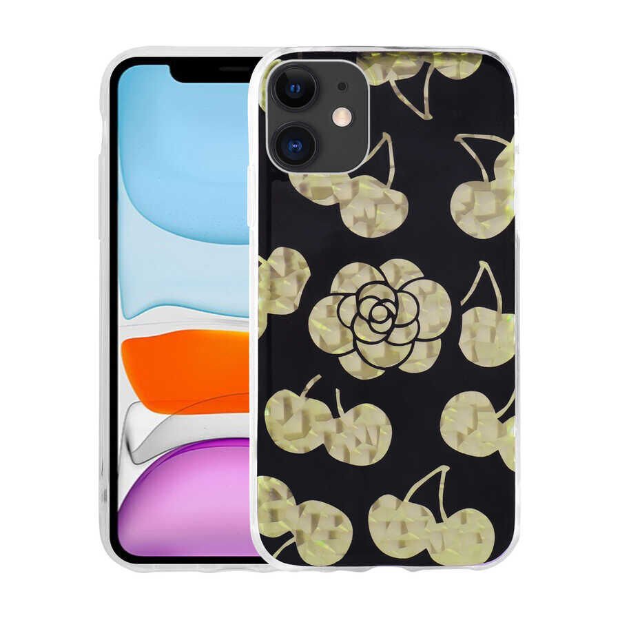 Apple iPhone 11 Kılıf Desenli Sert HEPTEKİLETİŞİM Elnov Kapak