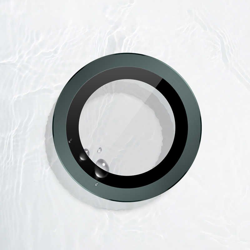 Apple iPhone 11 Pro Max Kamera Lens Koruyucu Kolay Takma Aparatlı (CL-02) Gri