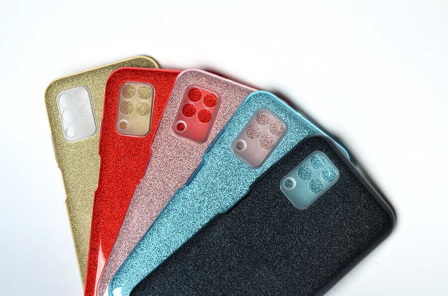 Huawei P40 Lite Kılıf HEPTEKİLETİŞİM Shining Silikon