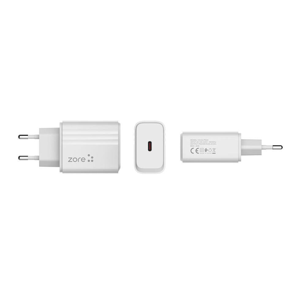 HEPTEKİLETİŞİM Play Serisi PL2 Type-C to Lightning 2in1 PD Seyahat Şarj Aleti 20W